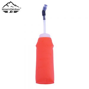 Soft Flask with Straw